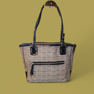 Coach poppy oxford tote